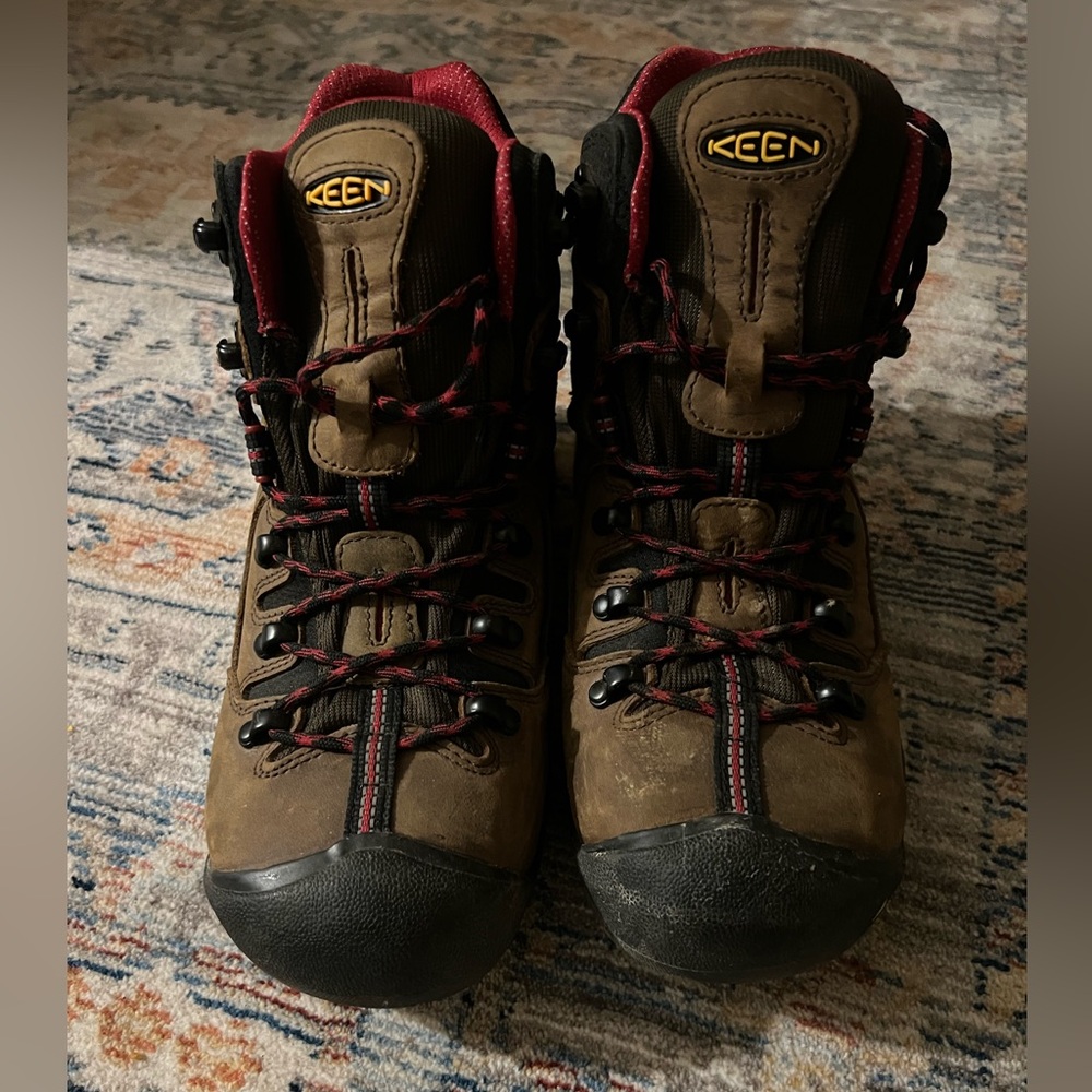 Mens size 8EE Keen composite toe work boots
